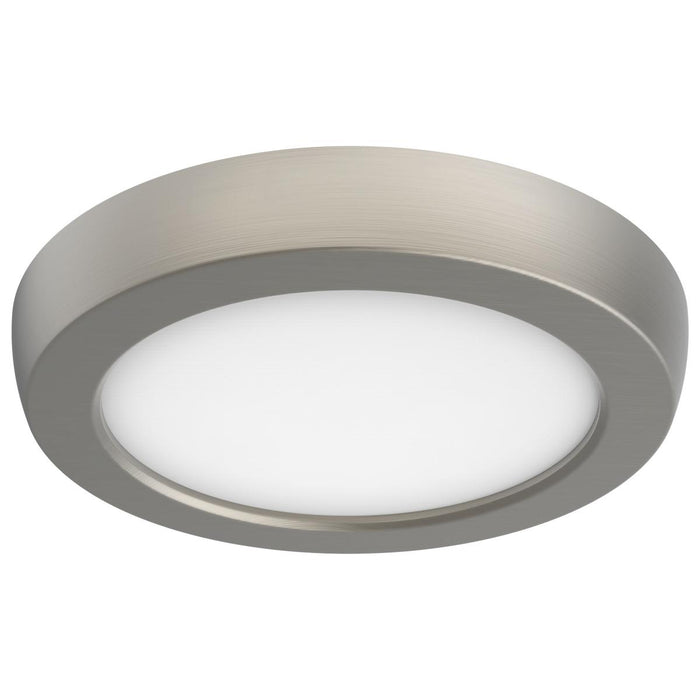 SATCO/NUVO Blink - 9W 5 Inch LED Fixture CCT Selectable 2700K/3000K/3500K/4000K/5000K Round Shape Brushed Nickel Finish 120V (62-1703)