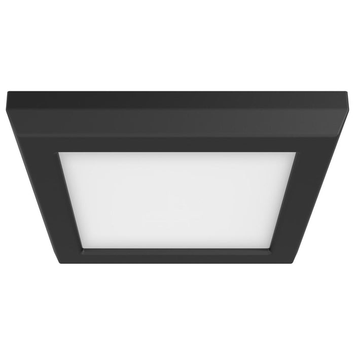 SATCO/NUVO Blink - 9W 5 Inch LED Fixture CCT Selectable 2700K/3000K/3500K/4000K/5000K Square Shape Black Finish 120V (62-1705)