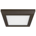 SATCO/NUVO Blink - 9W 5 Inch LED Fixture CCT Selectable 2700K/3000K/3500K/4000K/5000K Square Shape Bronze Finish 120V (62-1706)