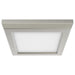 SATCO/NUVO Blink - 9W 5 Inch LED Fixture CCT Selectable 2700K/3000K/3500K/4000K/5000K Square Shape Brushed Nickel Finish 120V (62-1707)