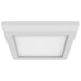 SATCO/NUVO Blink - 9W 5 Inch LED Fixture CCT Selectable 2700K/3000K/3500K/4000K/5000K Square Shape White Finish 120V (62-1704)