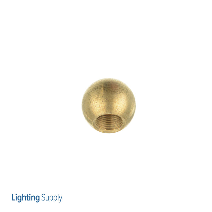 SATCO/NUVO Brass Ball 3/4 Inch Diameter 1/8 IP Tap Unfinished (90-1628)