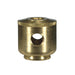 SATCO/NUVO Brass Cluster Body 2-Light Unfinished 1/8 IP Top And Bottom Tapped With Two 1/8 IP Holes (80-2485)