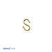 SATCO/NUVO Brass Plated S-Hook 5/8 Inch (90-013)