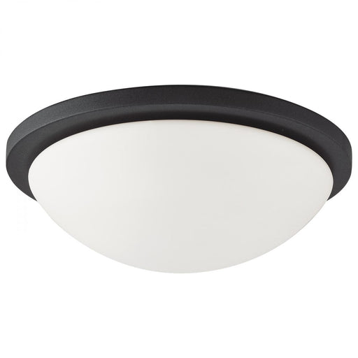 SATCO/NUVO Button 13 Inch LED Flush Mount Fixture Matte Black Finish CCT Selectable 3000K/4000K/5000K 120V (62-1943)