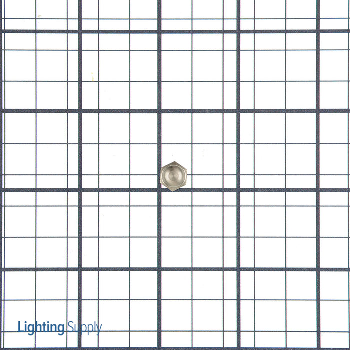 SATCO/NUVO Cap Nut 8/32 Brushed Nickel Finish (90-1873)