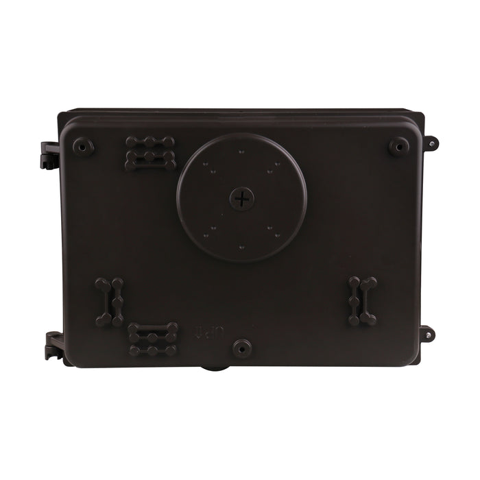 SATCO/NUVO CCT And Wattage Adjustable LED Cutoff Wall Pack Integrated Bypassable Photocell CCT 3000K/4000K/5000K Wattage 29W/40W/60W 120-277V (65-760)