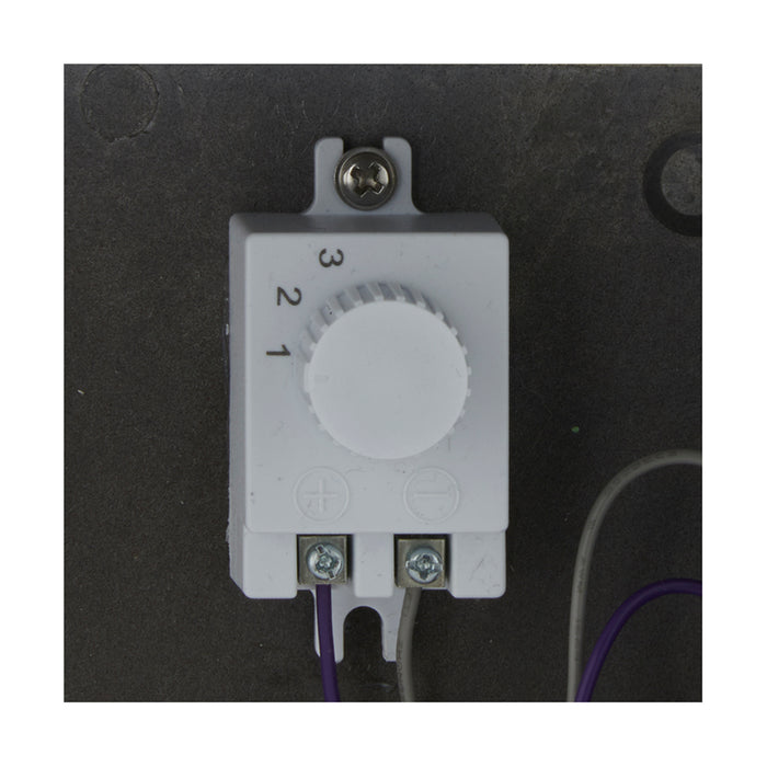 SATCO/NUVO CCT And Wattage Adjustable LED Cutoff Wall Pack Integrated Bypassable Photocell CCT 3000K/4000K/5000K Wattage 80W/100W/120W 120-277V (65-761)