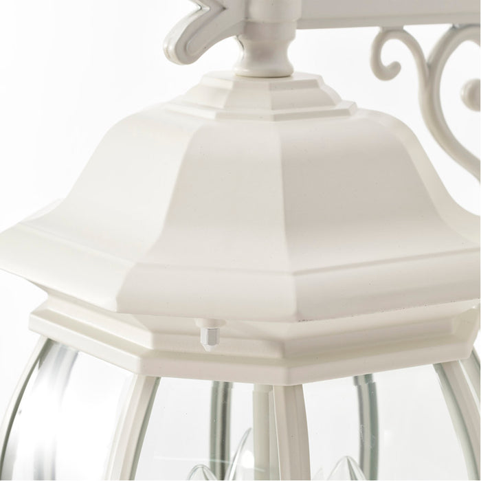 SATCO/NUVO Central Park 3-Light 22 Inch Wall Lantern With Clear Beveled Glass (60-891)