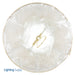 SATCO/NUVO Clip On Shade Beige Swirl Folded Pleat 3 Inch Top 5 Inch Bottom 4 Inch Side (90-2367)