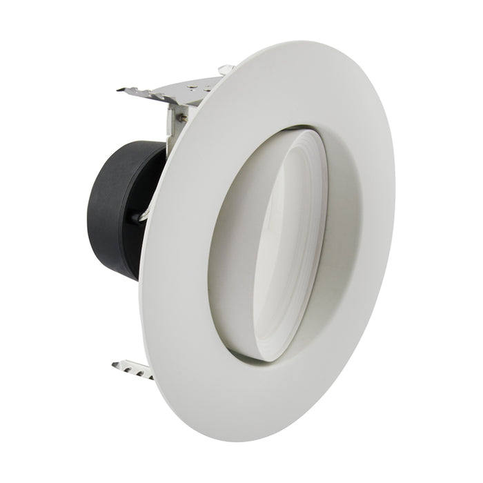 SATCO/NUVO ColorQuick 10.5W LED Directional Retrofit Downlight Gimbaled 5-6 Inch Adjustable CCT 90 Degree Beam Angle 120V (S11824)