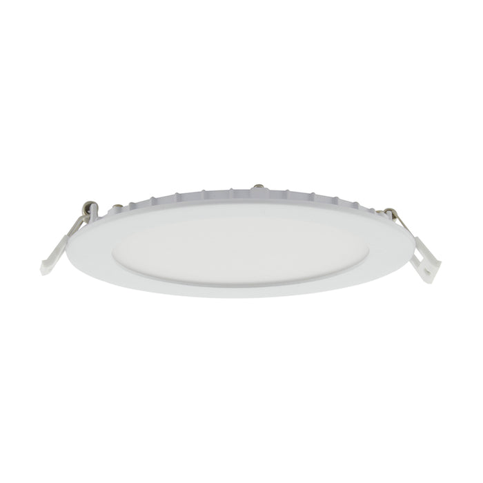 SATCO/NUVO ColorQuick 12W LED Direct Wire Downlight Edge-Lit 6 Inch CCT Selectable 2700K/3000K/3500K/4000K/5000K 120V Dimmable Round Remote Driver (S11827)