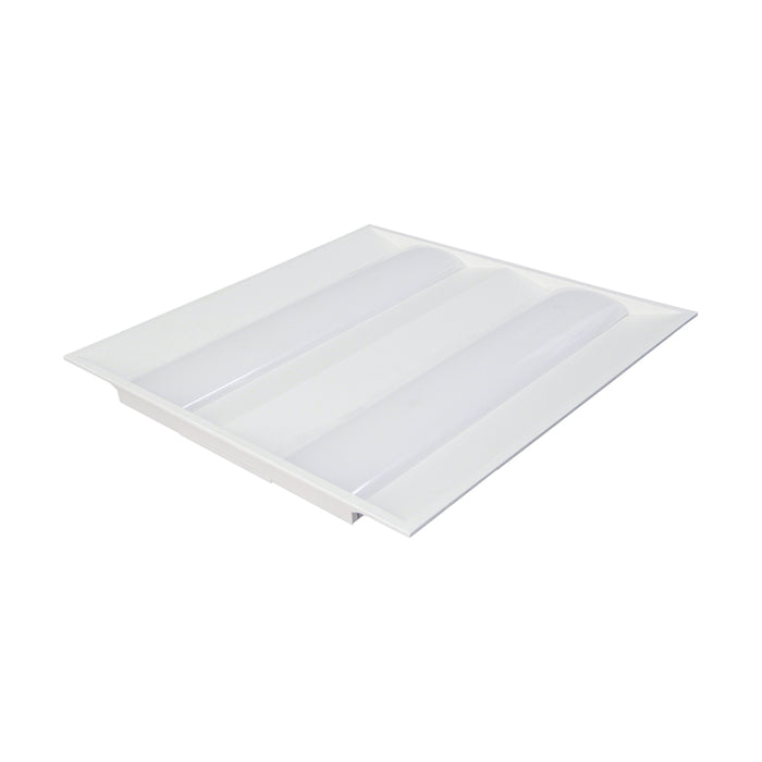 SATCO/NUVO ColorQuick 2X2 Double Basket LED Troffer Fixture Wattage CCT Lumens Selectable  30W/35W/40W 3500K/4000K/5000K 100-277V White (65-694)