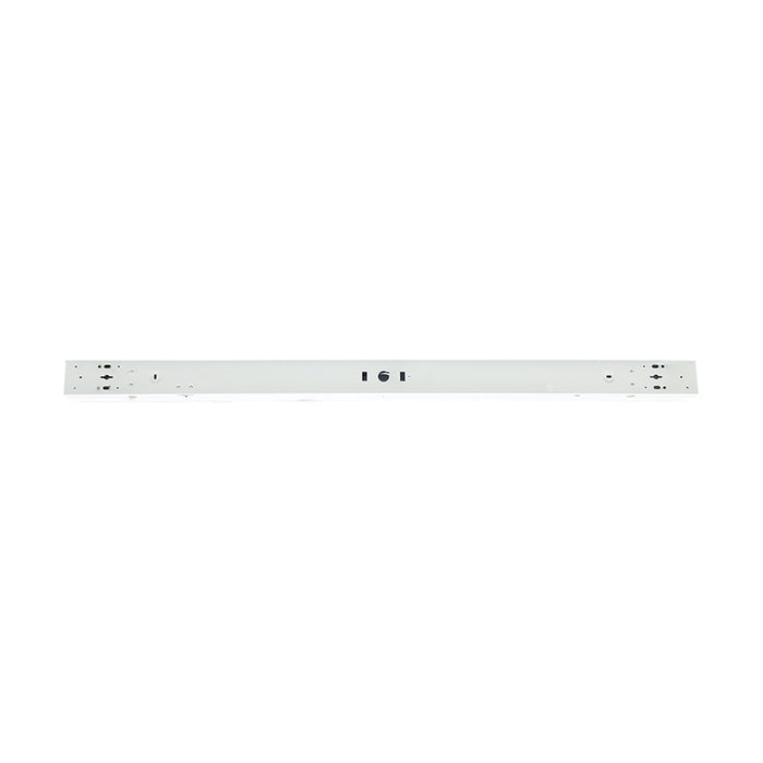SATCO/NUVO ColorQuick 4 Foot LED Linear Strip Light Low Bay Wattage/CCT Selectable White Finish Connectible With Sensor (65-701)