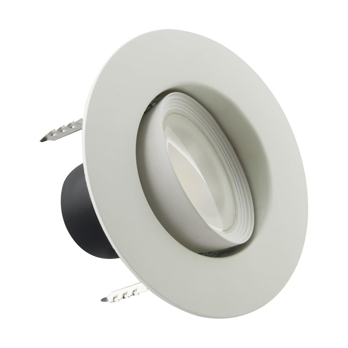 SATCO/NUVO ColorQuick 7.5W LED Directional Retrofit Downlight Gimbaled 4 Inch Adjustable CCT 60 Degree Beam Angle 120V (S11822)