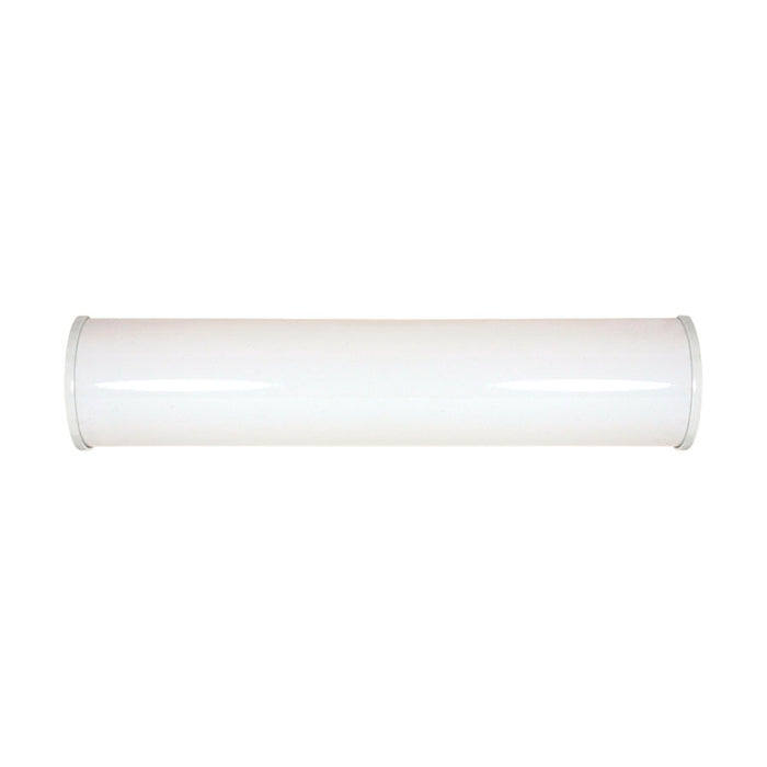 SATCO/NUVO ColorQuick Crispo LED 25 Inch Vanity Fixture White Finish CCT Selectable 3000K/4000K/5000k (62-1633)
