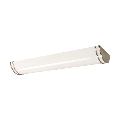 SATCO/NUVO ColorQuick Glamour LED 50 Inch Linear Flush Mount Fixture Brushed Nickel Finish CCT Selectable 3000K/4000K/5000k (62-1640)