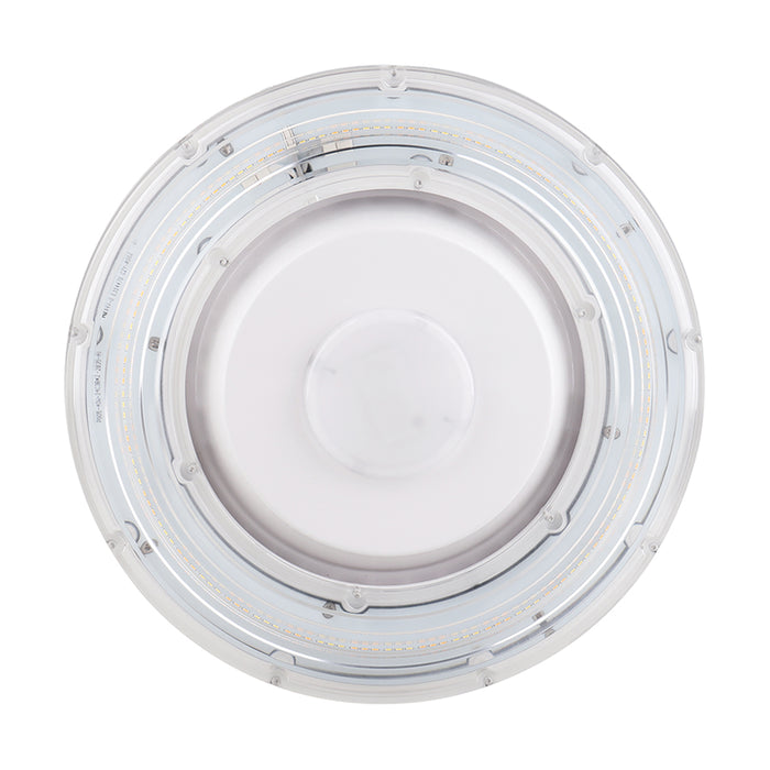 SATCO/NUVO ColorQuick LED Canopy Fixture 100W CCT Selectable White Finish 100-277V (65-631)