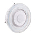 SATCO/NUVO ColorQuick LED Canopy Fixture 100W CCT Selectable White Finish 100-277V (65-631)