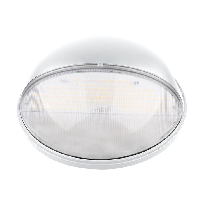 SATCO/NUVO ColorQuick LED CCT Selectable Small Round Wall Pack 20W 3000K/4000K/5000K 120-277V White (65-752)