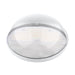 SATCO/NUVO ColorQuick LED CCT Selectable Small Round Wall Pack 20W 3000K/4000K/5000K 120-277V White (65-752)