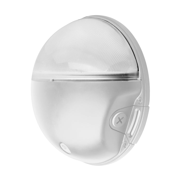 SATCO/NUVO ColorQuick LED CCT Selectable Small Round Wall Pack 20W 3000K/4000K/5000K 120-277V White (65-752)