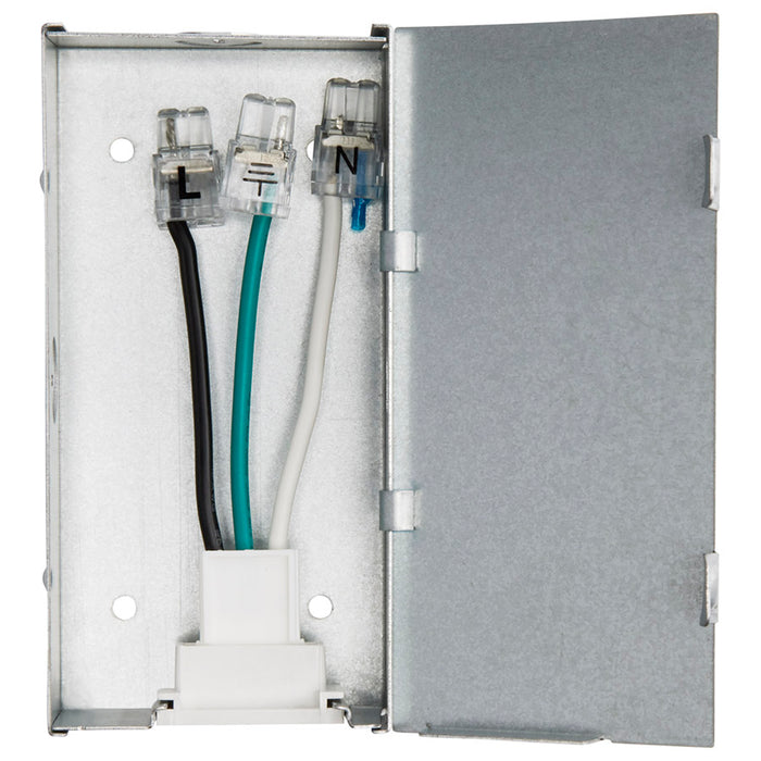 SATCO/NUVO CounterQuick Under Cabinet LED Junction Box Metal (63-514)