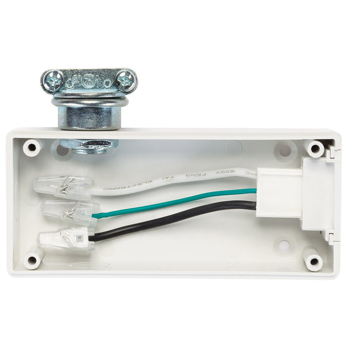 SATCO/NUVO CounterQuick Under Cabinet LED Junction Box Plastic (63-513)