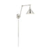 SATCO/NUVO Delancey Swing Arm Lamp Polished Nickel With Switch (60-7362)