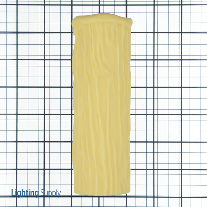 SATCO/NUVO Edison Base Oversize Resin Full Drip Ivory Finish 1-1/4 Inch Inside Diameter 2 Inch Outside Diameter 6 Inch Height (80-1621)