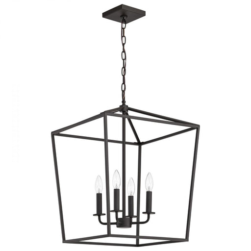 SATCO/NUVO Emma 4-Light Large Pendant 60W Maximum 120V Dark Bronze Finish (60-7952)