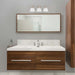 SATCO/NUVO Empire 3-Light 21 Inch Vanity With Frosted White Glass (60-3266)