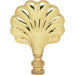 SATCO/NUVO Fan Brass Finial 3 Inch Height 1/4-27 Polished Brass Finish (90-1746)