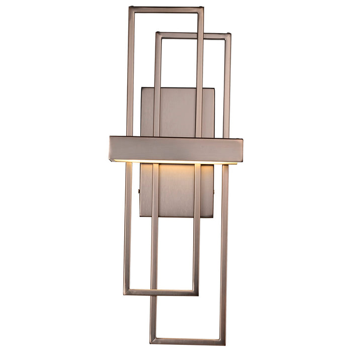 SATCO/NUVO Frame 1 Module Wall Sconce With Frosted Glass (62-125)