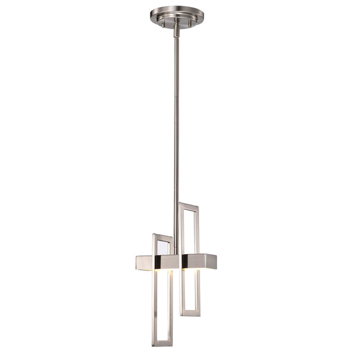 SATCO/NUVO Frame LED Pendant With Frosted Glass (62-106)