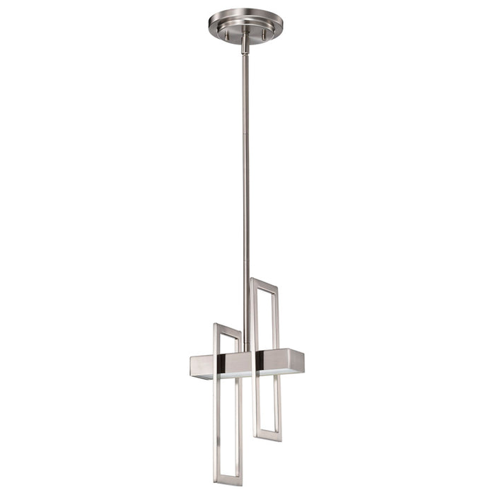 SATCO/NUVO Frame LED Pendant With Frosted Glass (62-106)