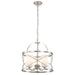 SATCO/NUVO Ginger 3-Light Pendant With Etched Opal Glass (60-5333)