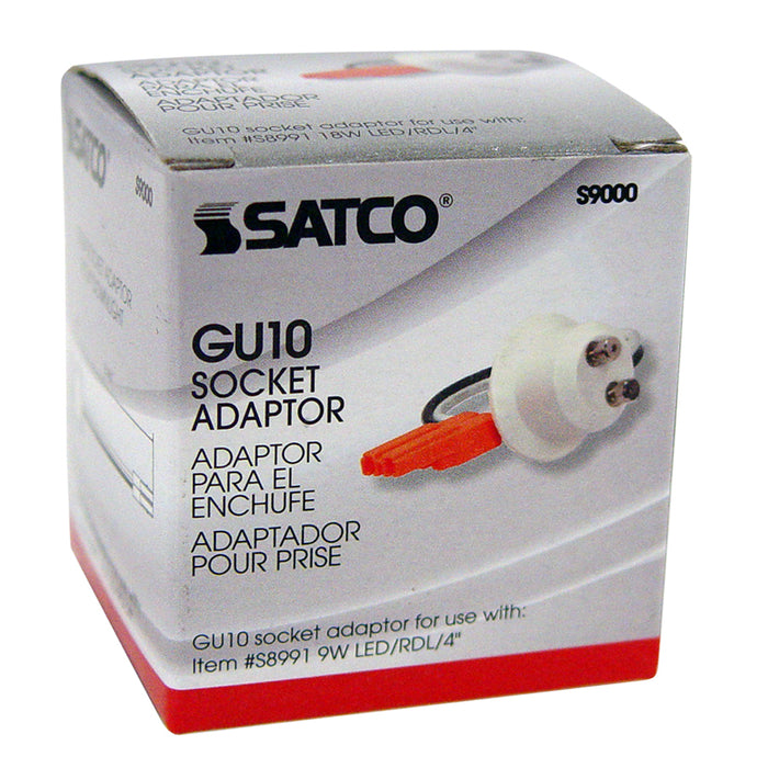 SATCO/NUVO Gu10 Socket Adapter For Recessed Down Light (S9000)