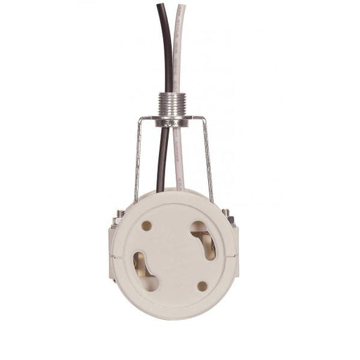 SATCO/NUVO GU24 Twin Socket Cluster With Hickey 12 Inch Wire 1/2 Inch Nipple 2-3/4 Inch Height 660W 250V (80-2490)