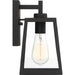 SATCO/NUVO Halifax 1-Light Small Lantern Matte Black Finish With Clear Glass (60-6581)