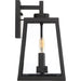 SATCO/NUVO Halifax 2-Light Medium Lantern Matte Black Finish With Clear Glass (60-6582)