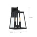 SATCO/NUVO Halifax 2-Light Medium Lantern Matte Black Finish With Clear Glass (60-6582)