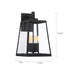 SATCO/NUVO Halifax 4-Light Large Lantern Matte Black Finish With Clear Glass (60-6583)