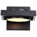 SATCO/NUVO Hawk LED Pivoting Head Wall Sconce Black Finish Lamp Included (62-993)