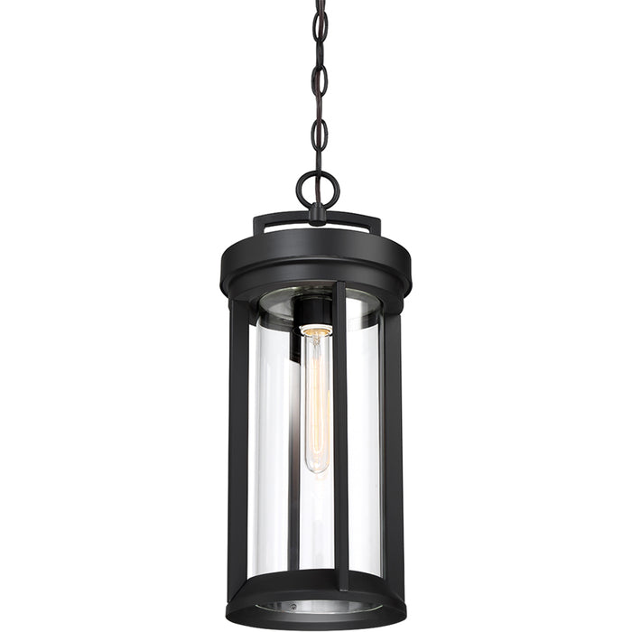 SATCO/NUVO Huron 1-Light Hanging Lantern Aged Bronze Finish With Clear Glass (60-6504)