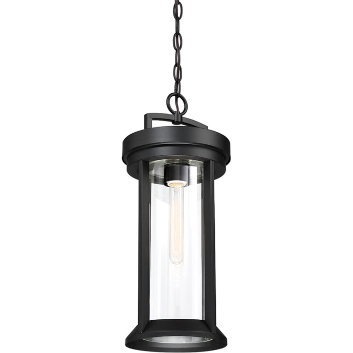 SATCO/NUVO Huron 1-Light Hanging Lantern Aged Bronze Finish With Clear Glass (60-6504)