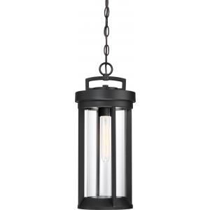 SATCO/NUVO Huron 1-Light Hanging Lantern Aged Bronze Finish With Clear Glass (60-6504)