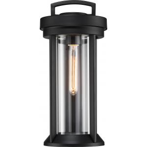 SATCO/NUVO Huron 1-Light Medium Lantern Aged Bronze Finish With Clear Glass (60-6501)