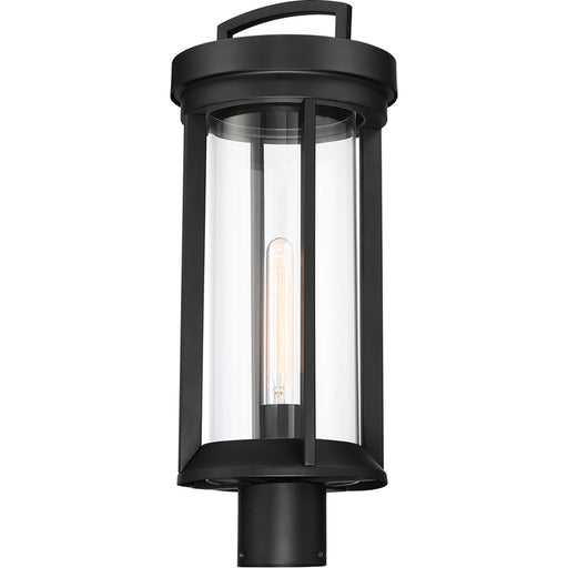 SATCO/NUVO Huron 1-Light Post Lantern Aged Bronze Finish With Clear Glass (60-6503)