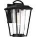 SATCO/NUVO Lakeview 1-Light Medium Lantern Aged Bronze Finish With Clear Seed Glass (60-6511)